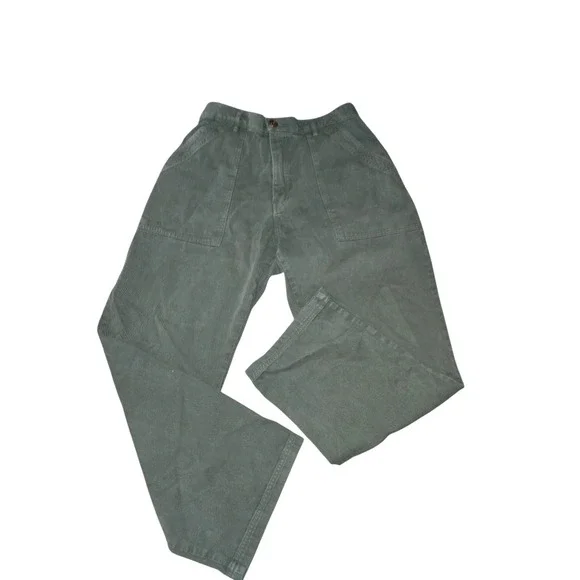Big Bud Press Western Womens Pants L Evergreen High Rise Straight Leg - Picture 11 of 16